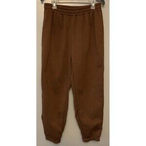 SHEIN Women’s Solid Brown Sweatpants Size X-Large